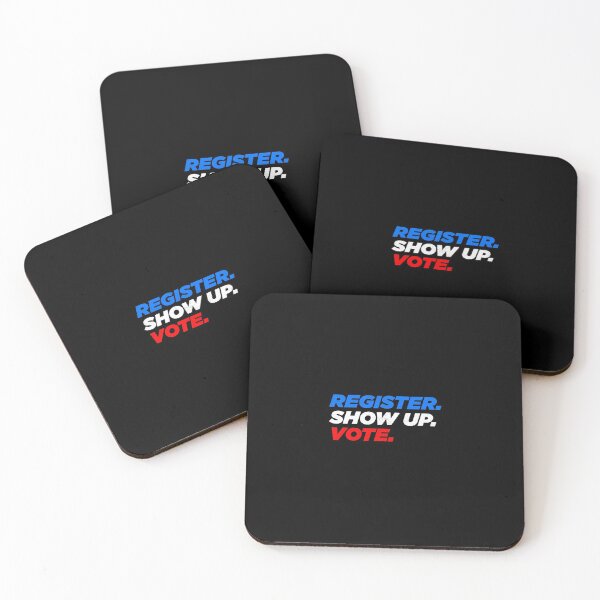 Item preview, Register Show Up Vote Election Day designed and sold by artworkbyrihen.