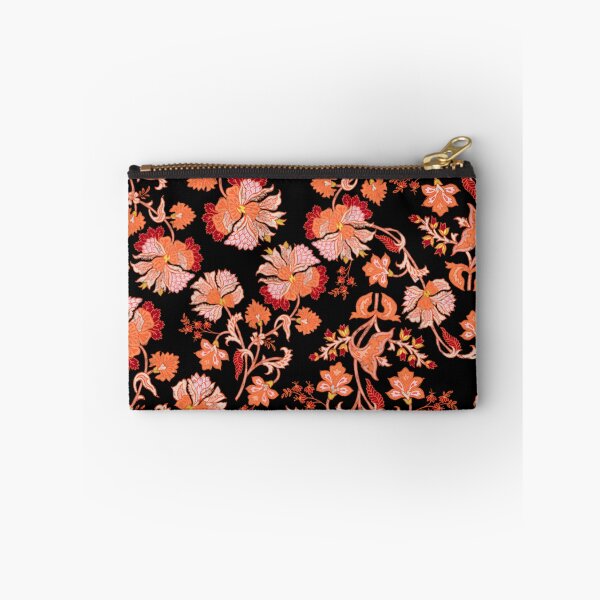 Item preview, red and orange flower pattern designed and sold by jojo elsaghir.