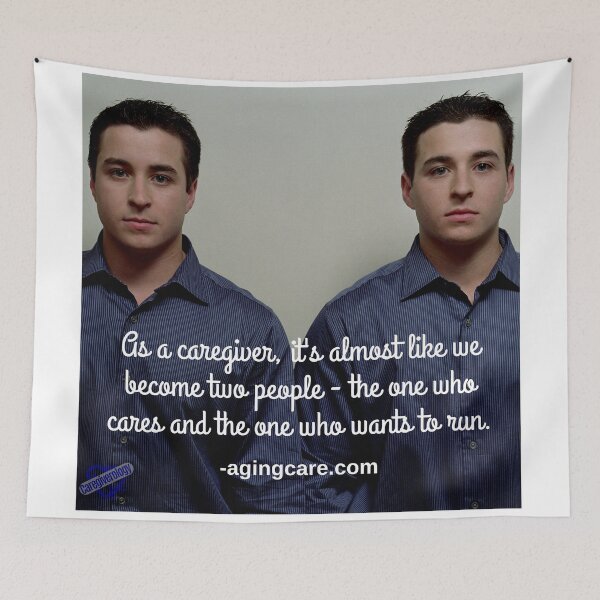 Item preview, As a caregiver, it's almost like we become two people designed and sold by Caregiverology.