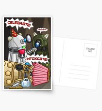 Dalek Party Postcards