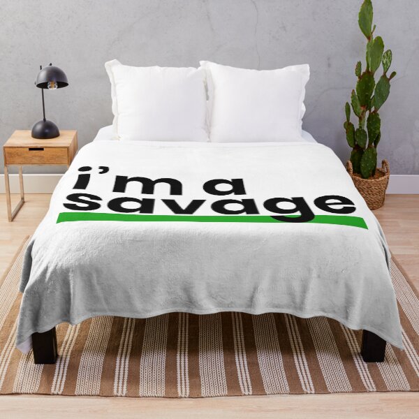 Item preview, I'm A Savage - Black designed and sold by saivi.