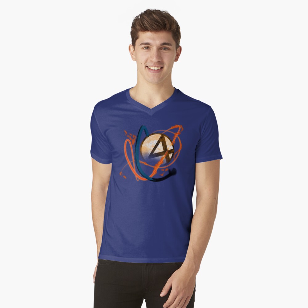 Artikel-Vorschau von T-Shirt mit V-Ausschnitt, designt und verkauft von DarksideEric.