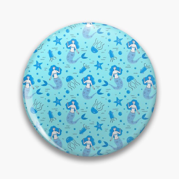 Item preview, Blue mermaids designed and sold by Attenea.