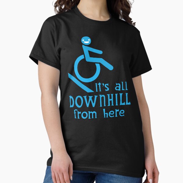 Item preview, It's all downhill from here designed and sold by jazzydevil.