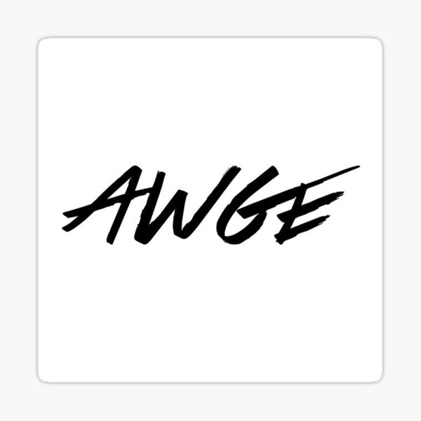 Artikel-Vorschau von AWGE Asap Rocky-Logo, designt und verkauft von myuniver5e.