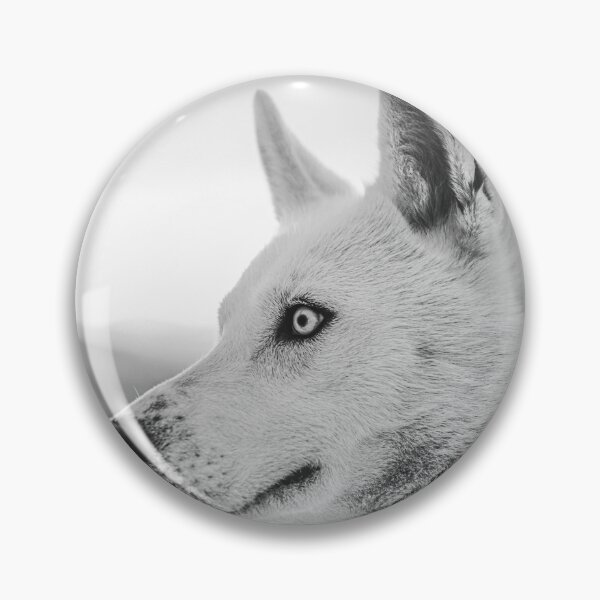 Item preview, Alert Husky In Cold Weather designed and sold by 3amDesign.