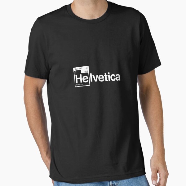 Item preview, Helvetica Periodic Logo 1 (in white) designed and sold by electricFIELD.