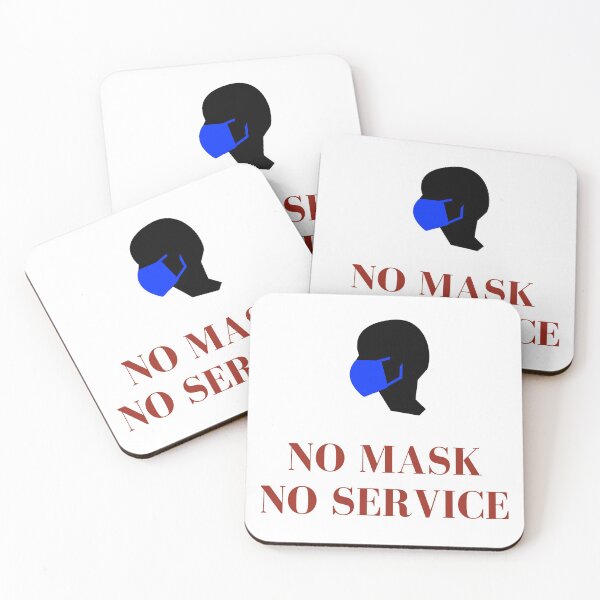 Item preview, No Mask No Service designed and sold by EclairVanilla.