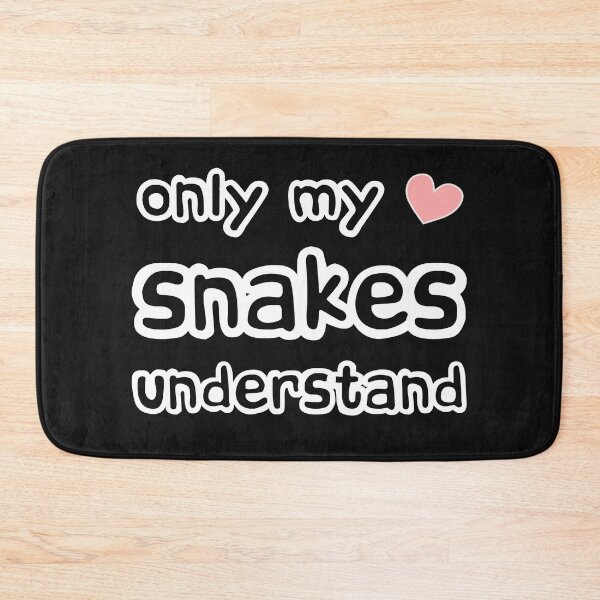 Item preview, Only My Snakes Understand - with love heart designed and sold by LoveLifeRandom.