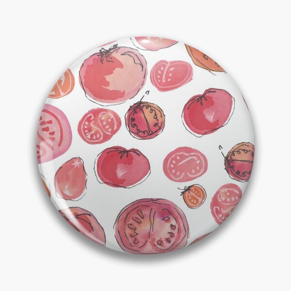 Item preview, Watercolour Homegrown Summer Tomatoes designed and sold by CraftCartwright.