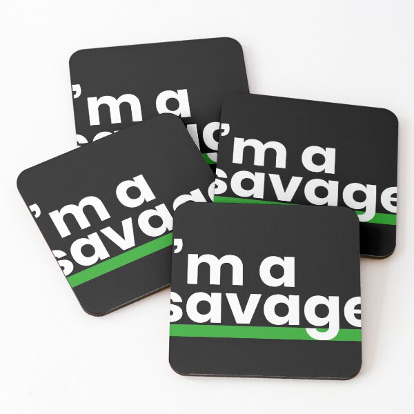 Item preview, I'm A Savage - White designed and sold by saivi.