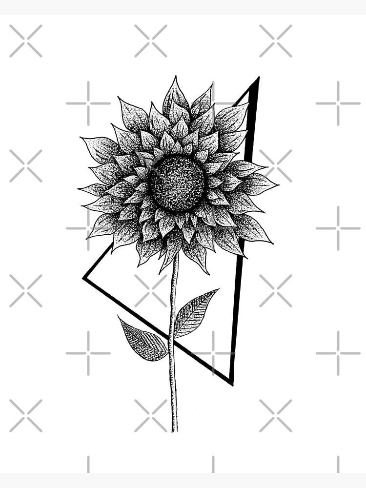 Simply Inked Sunflower Temporary Tattoo, Designer Tattoo for Girls Women  waterproof Sticker Size: 2.5 X 4 inch 1pc. l Black l 2g : Amazon.in: Beauty