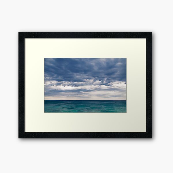 "Where's the Subject",Great Ocean Road,Australia. Framed Art Print
