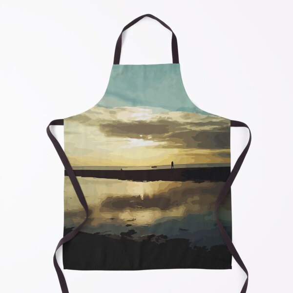 Item preview, Sunset beach reflection Margate UK designed and sold by am-mantilla2156.