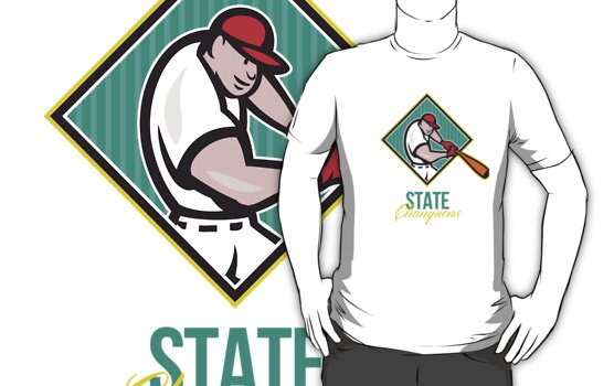 Baseball State Champions T Shirts And Hoodies By Patrimonio Redbubble