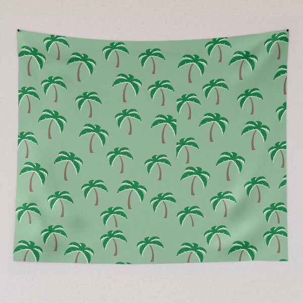Item preview, Tropical green palm trees pattern gift design designed and sold by Michael Schmidt.