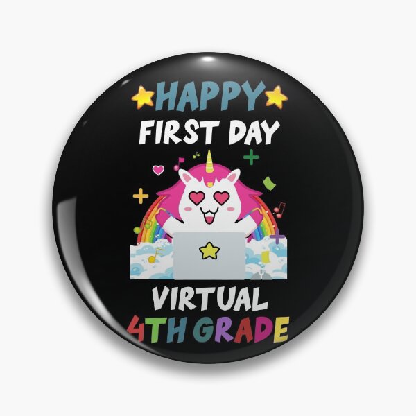 Item preview, Happy First Day Of Virtual 4TH Grade designed and sold by yacine12353.