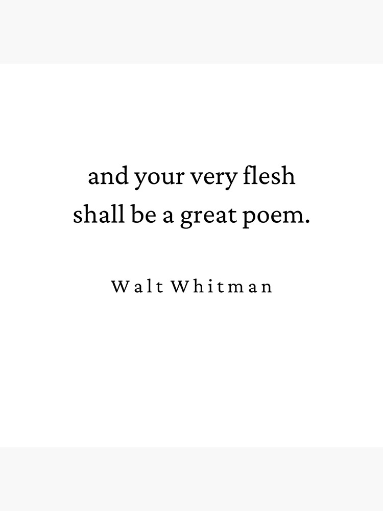 walt whitman poems