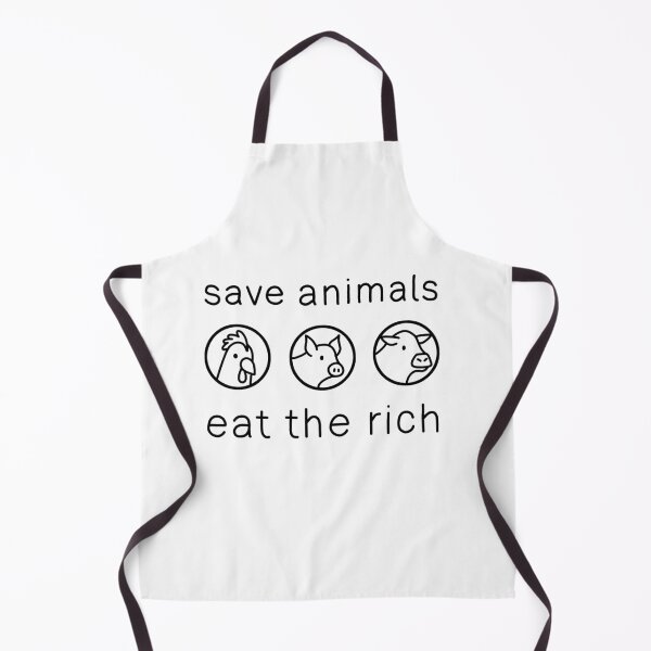 Item preview, Save Animals - Eat The Rich designed and sold by ValentinaHramov.