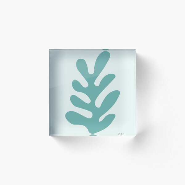 Henri Matisse - Leaf Cutout - Papier Découpés Acrylic Block