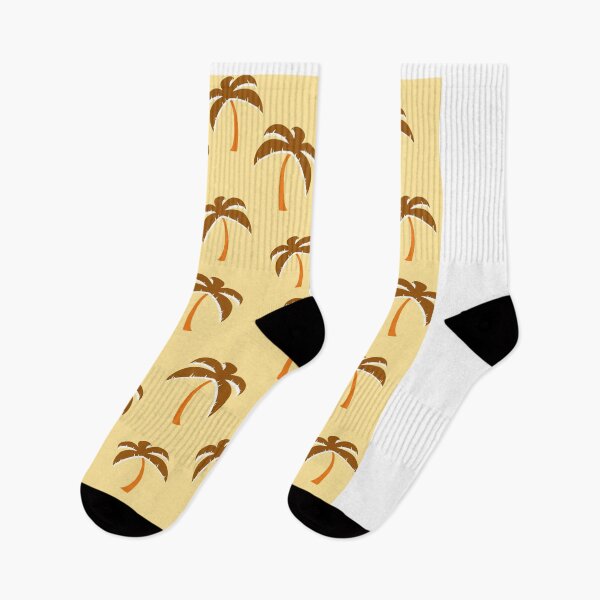 Item preview, Warm yellow summer palm trees pattern gift design designed and sold by Michael Schmidt.