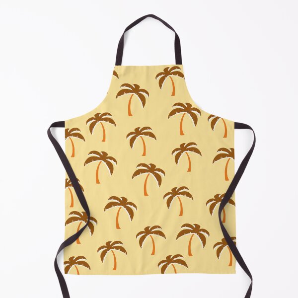 Item preview, Warm yellow summer palm trees pattern gift design designed and sold by Michael Schmidt.