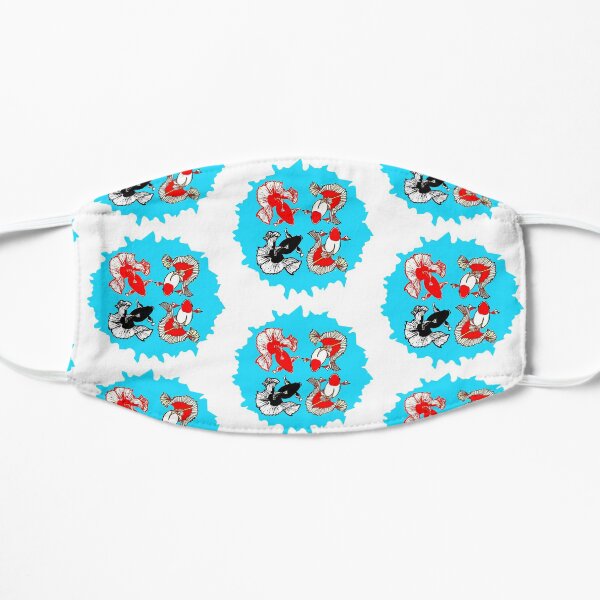 Tosakin Goldfish Logo 0825 Flat Mask