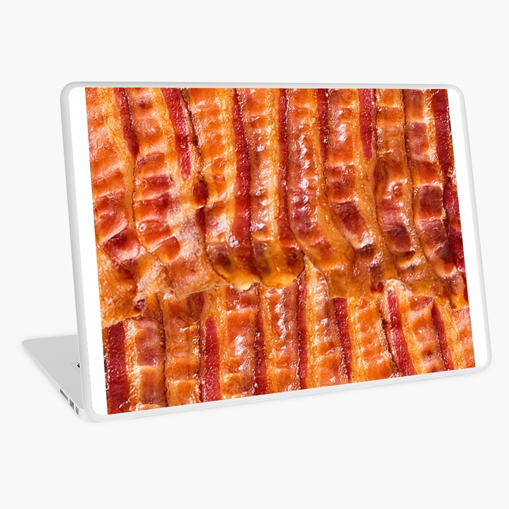 Bacon Hair Laptop Skins for Sale