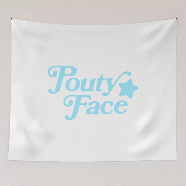 Item preview, Addison Rae Pouty Face Pastel Blue designed and sold by cloudvity.