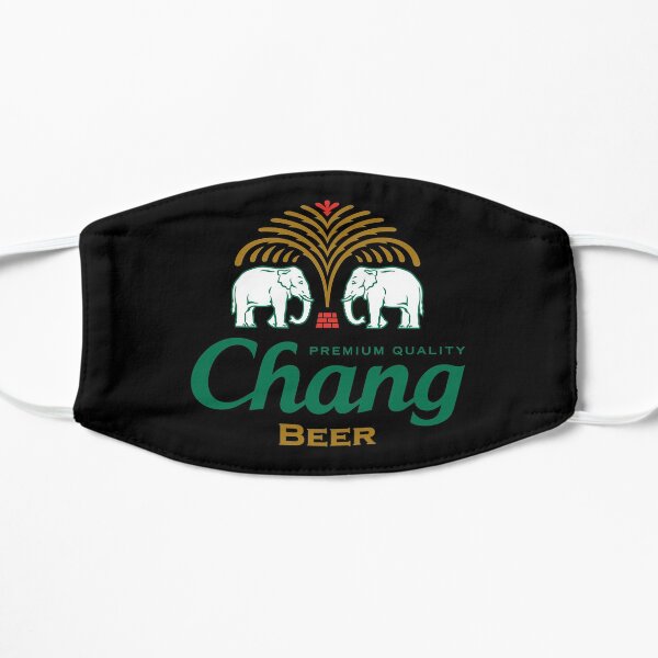 Thailand Chang beer bottle label เบียร์ ช้าง Mask