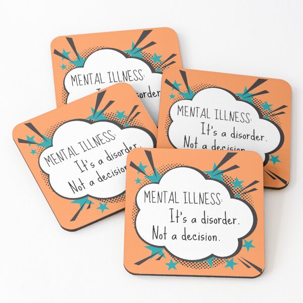 Item preview, Mental Illness: It's a disorder. Not a decision. designed and sold by FatCatProds.