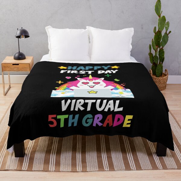Item preview, Happy First Day Of Virtual 5TH Grade designed and sold by yacine12353.