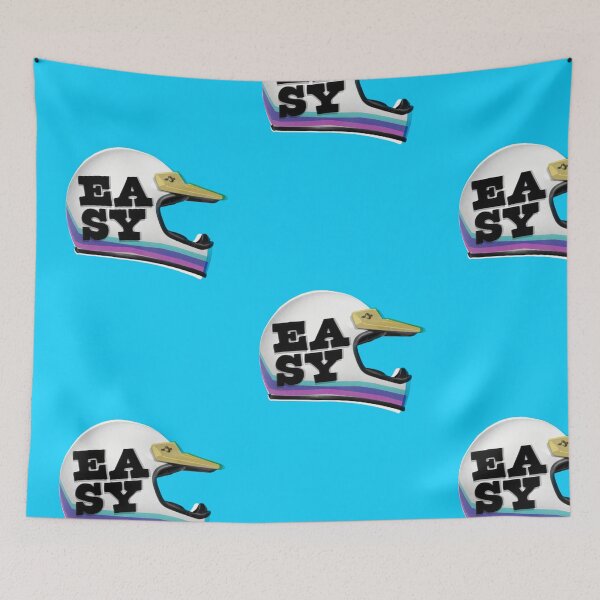 Item preview, Easy Motorcycle Helmet Blue designed and sold by ArtCorp.