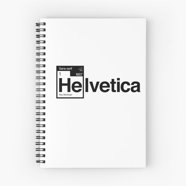 Item preview, Helvetica Periodic Logo 1 (in black) designed and sold by electricFIELD.