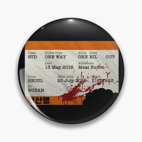 Item preview, Train to Busan Ticket designed and sold by Bhamgraphics.