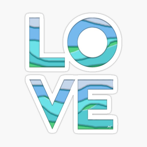 Item preview, Green Love (cutout) designed and sold by BbCherryT.