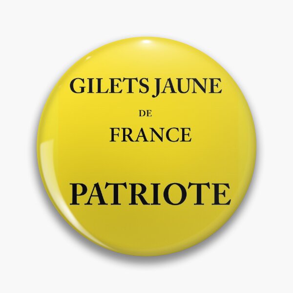 Artikelvorschau, GILETS JAUNE " Patriote " (c)(h) par Okaio Créations 2019 entworfen und verkauft von o.okaïo.