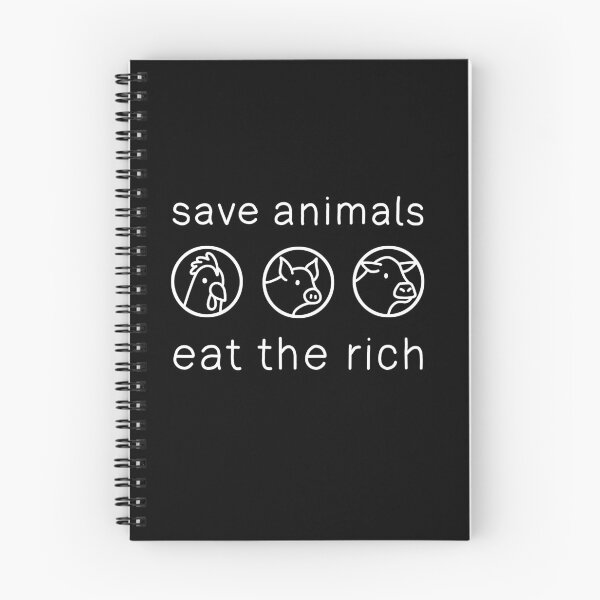 Item preview, Save Animals - Eat The Rich designed and sold by ValentinaHramov.