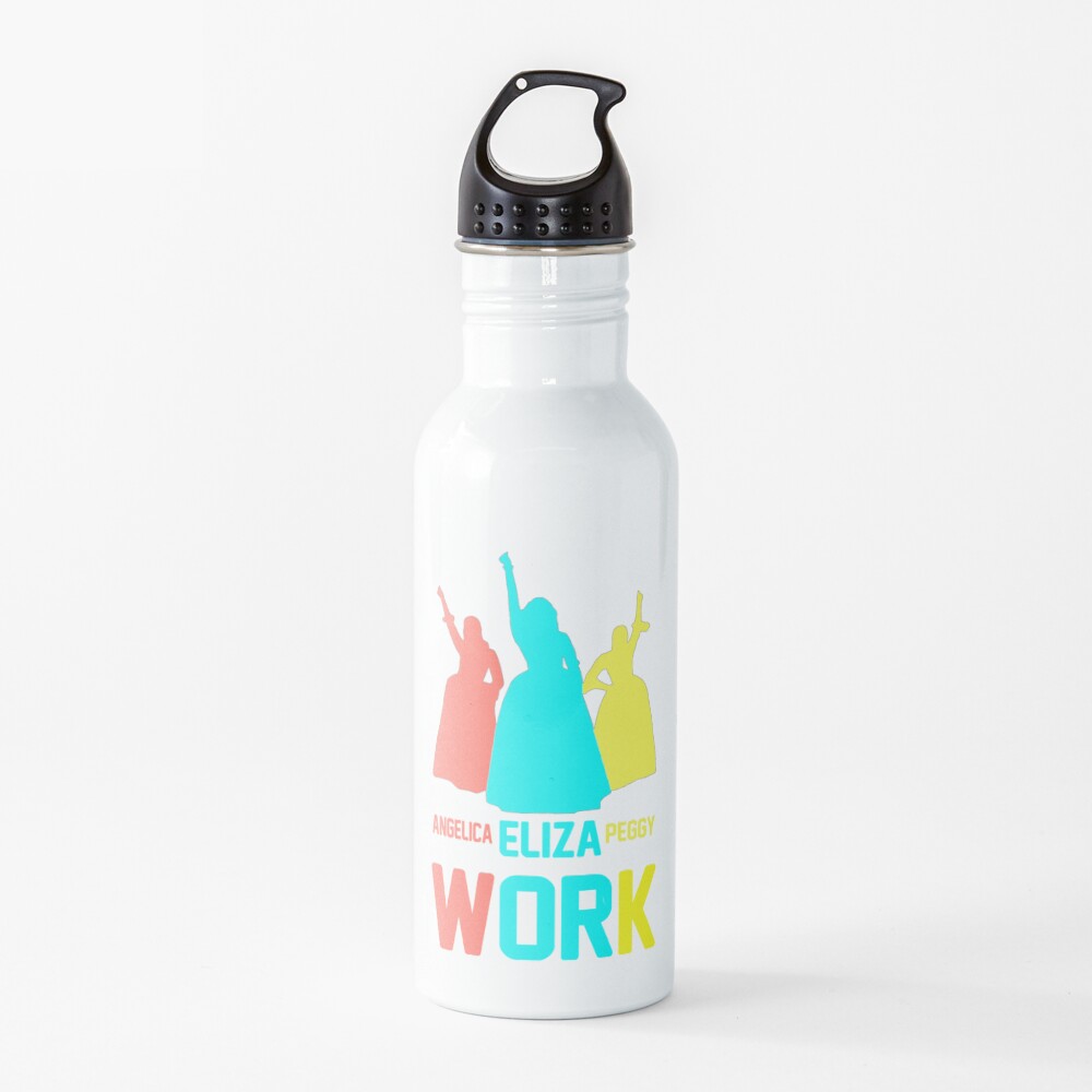 Angelica Eliza And Peggy Work T-Shirts Water Bottle