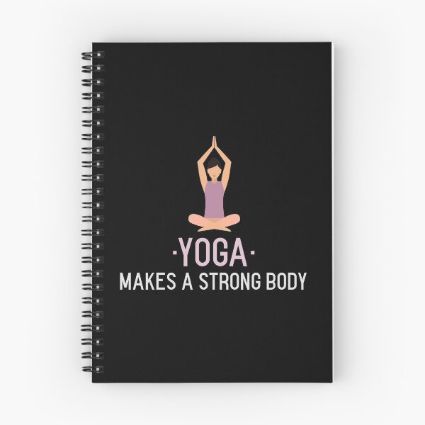 Item preview, Yoga makes a strong body designed and sold by VioletStudio.