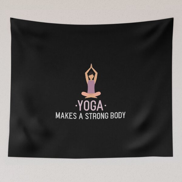 Artikelvorschau, Yoga macht einen starken Körper entworfen und verkauft von VioletStudio.