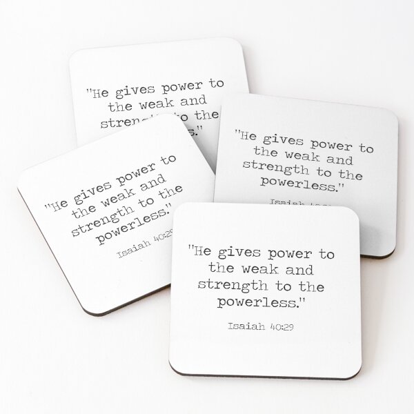 Item preview, Isaiah 40:29 designed and sold by ReVivingHoPe.