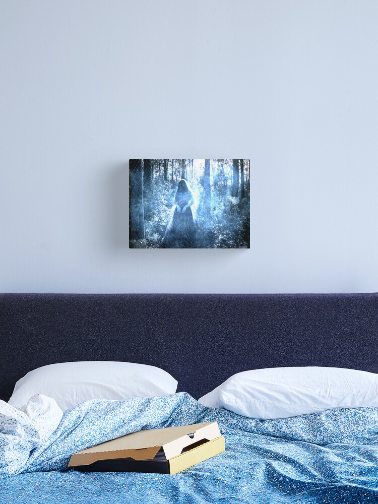 Thumbnail 2 of 3, Canvas Print, Black Widow designed and sold by KatarinaSilva.
