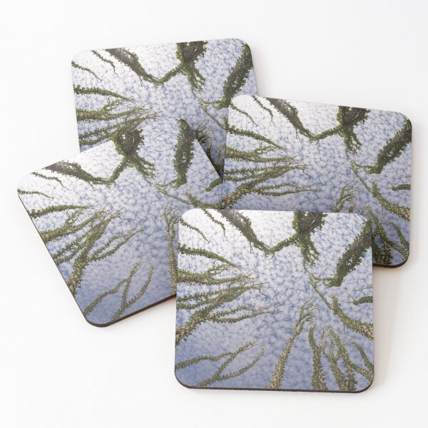 Item preview, Cloudy sky elevated view and bushes- bestseller  designed and sold by August-E.