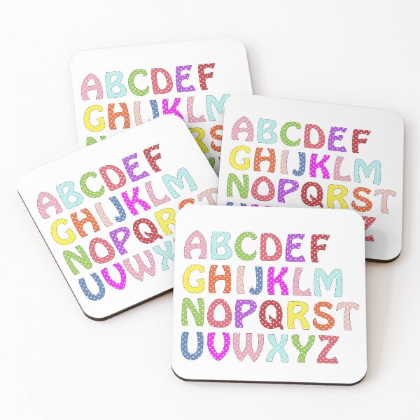 Item preview, Alphabet -Polka Dot  designed and sold by BitsndPieces.