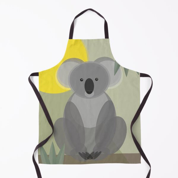 Item preview, Mid Century Geometric Koala designed and sold by cloudcuckoo1970.