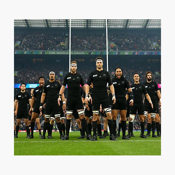 ALL BLACKS Photographic Print