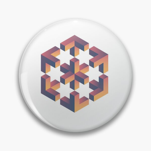 Artikelvorschau, Cubeception | Isometric Illusion entworfen und verkauft von bornmedia.
