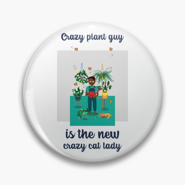 Item preview, Crazy plant guy designed and sold by VioletStudio.