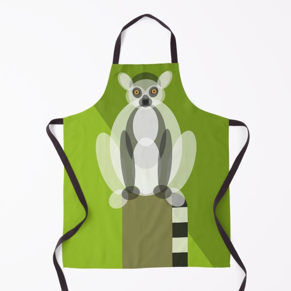 Item preview, Mid Century Geometric Lemur designed and sold by cloudcuckoo1970.